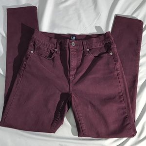 Gap Denim Sculptured 5 Pocket Skinny, Sz 27 X 28